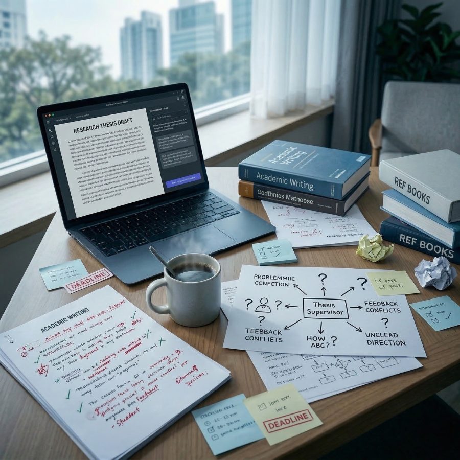 Mahasiswa menghadapi tantangan akademik